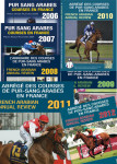 PACK 8 Abrégés des Courses de Pur-Sang Arabes 2008 - 2015