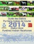 Guide des Étalons Pur-Sang Arabes de Course 2014